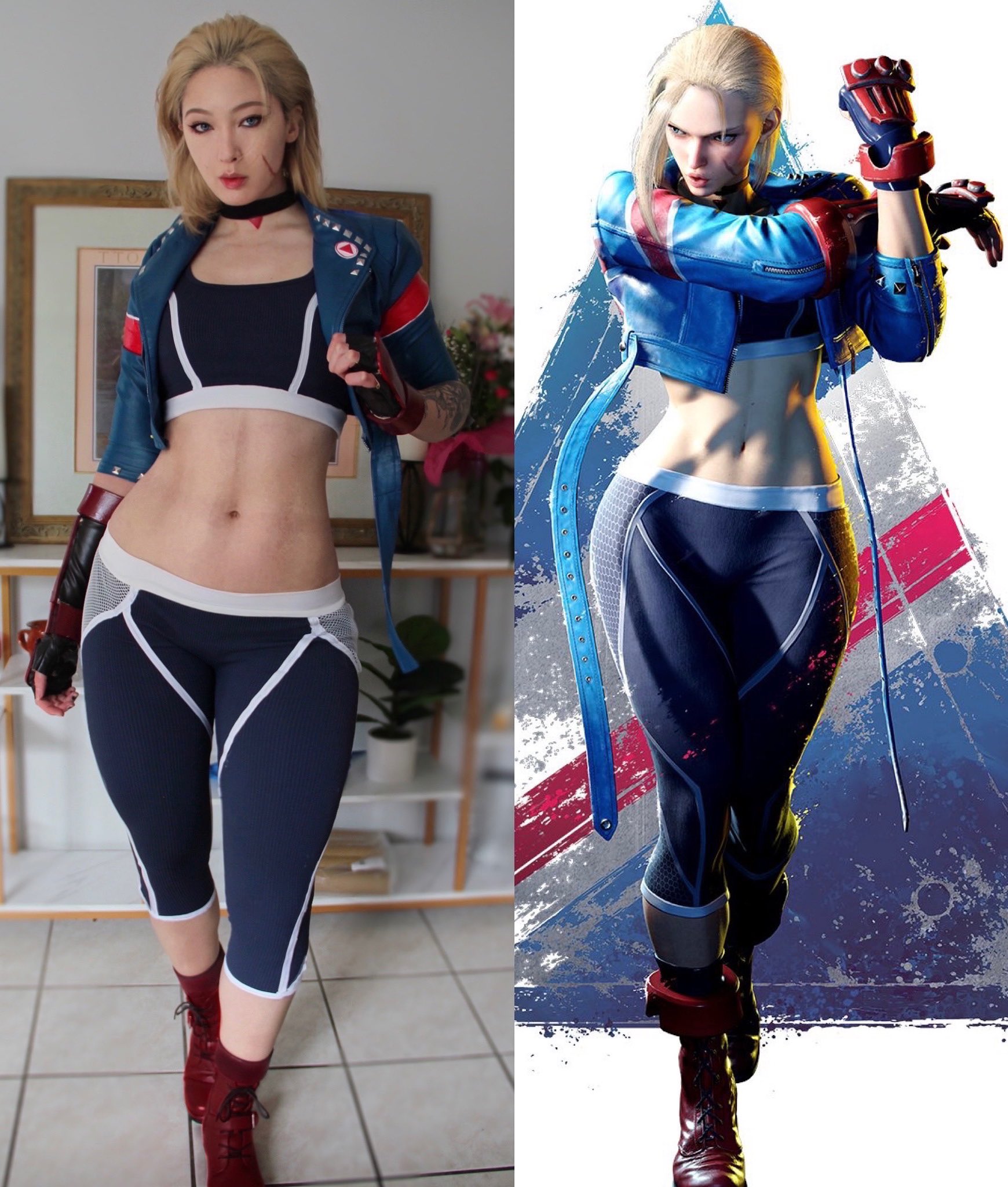 Caytie Cosplay put together the first costume for Cammy's Street