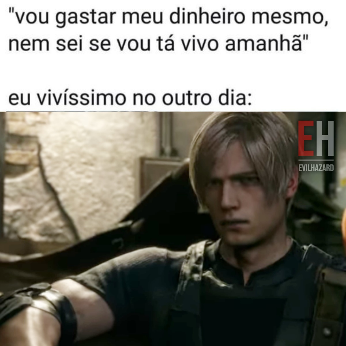 EvilHazardBR's tweet photo. Vivíssimo e pensando na m3rd4 que eu fiz rsrs.. #ResidentEvil https://t.co/fAtcEoojLa