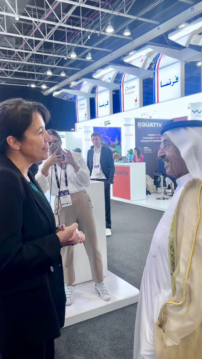 FranceDubai's tweet image. Discover 21 French AV companies on the 🇨🇵 Pavilion at #CABSAT2023! In DWTC (16- 18 May) From
 cutting-edge broadcasting solutions to multi-device content management to high quality content.
#ChooseFrance !