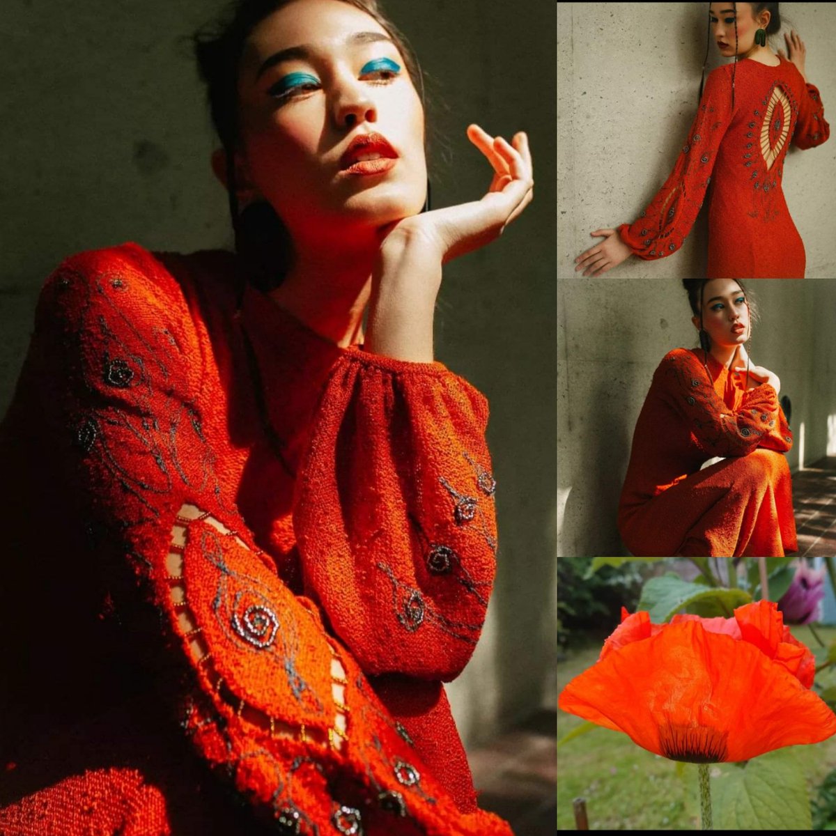 Everything seems to come back to #poppies 🌺
#knitwear #crochet #beading #handbeaded #dress #knitteddress #sleevedetail #backdetail #Irishknitwear #madeinlimerick 🧡