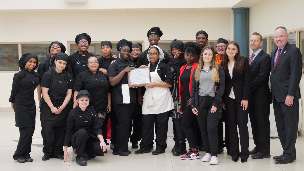 NewJerseyDOE's tweet photo. Today, Acting Commissioner @DrAllenMcMillan and the State Board of Education honored students and student groups who have made significant contributions to their schools at a special recognition ceremony @BCITTweets. #GoodNewsInNJSchools https://t.co/QXdIdhUPzu