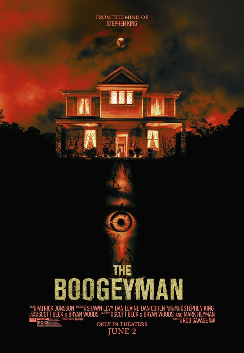 20thcentury's tweet photo. It's coming for you.

See Stephen King's #TheBoogeyman in theaters June 2. https://t.co/kiSchbpHVm
