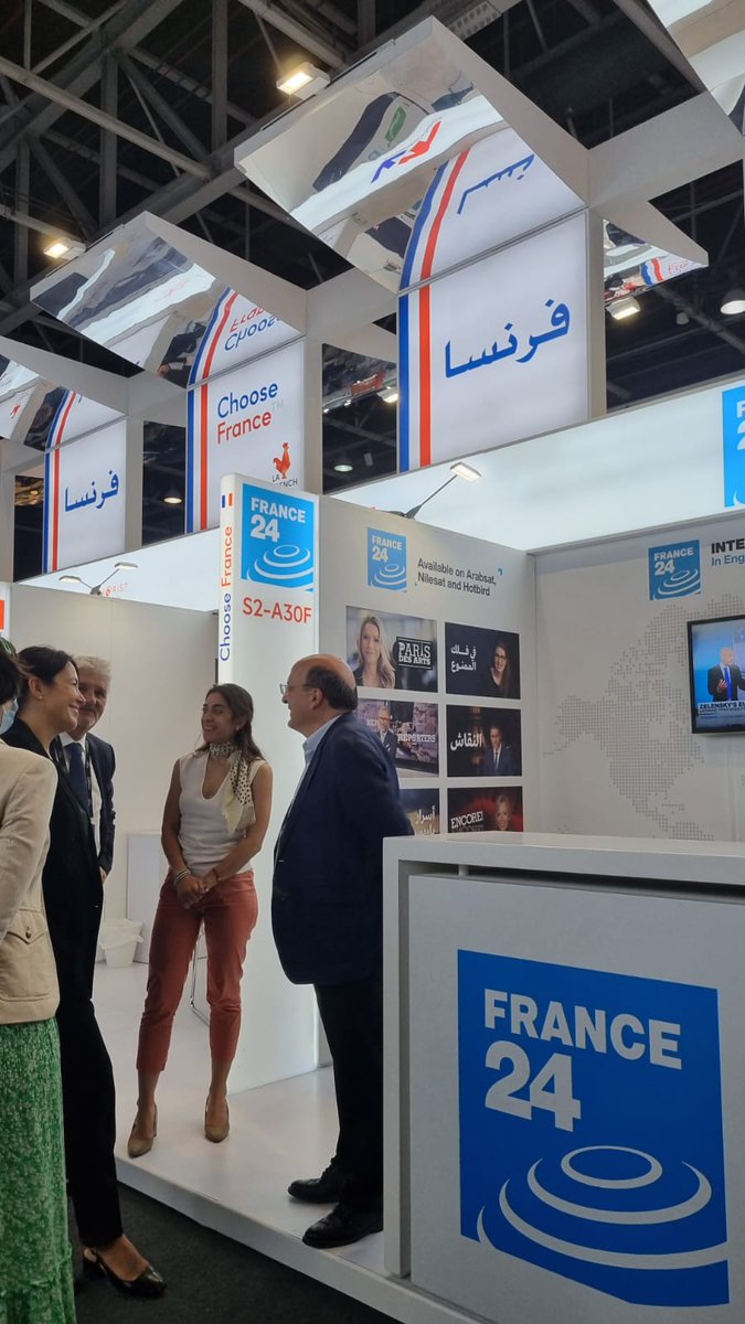 FranceDubai's tweet image. Discover 21 French AV companies on the 🇨🇵 Pavilion at #CABSAT2023! In DWTC (16- 18 May) From
 cutting-edge broadcasting solutions to multi-device content management to high quality content.
#ChooseFrance !
