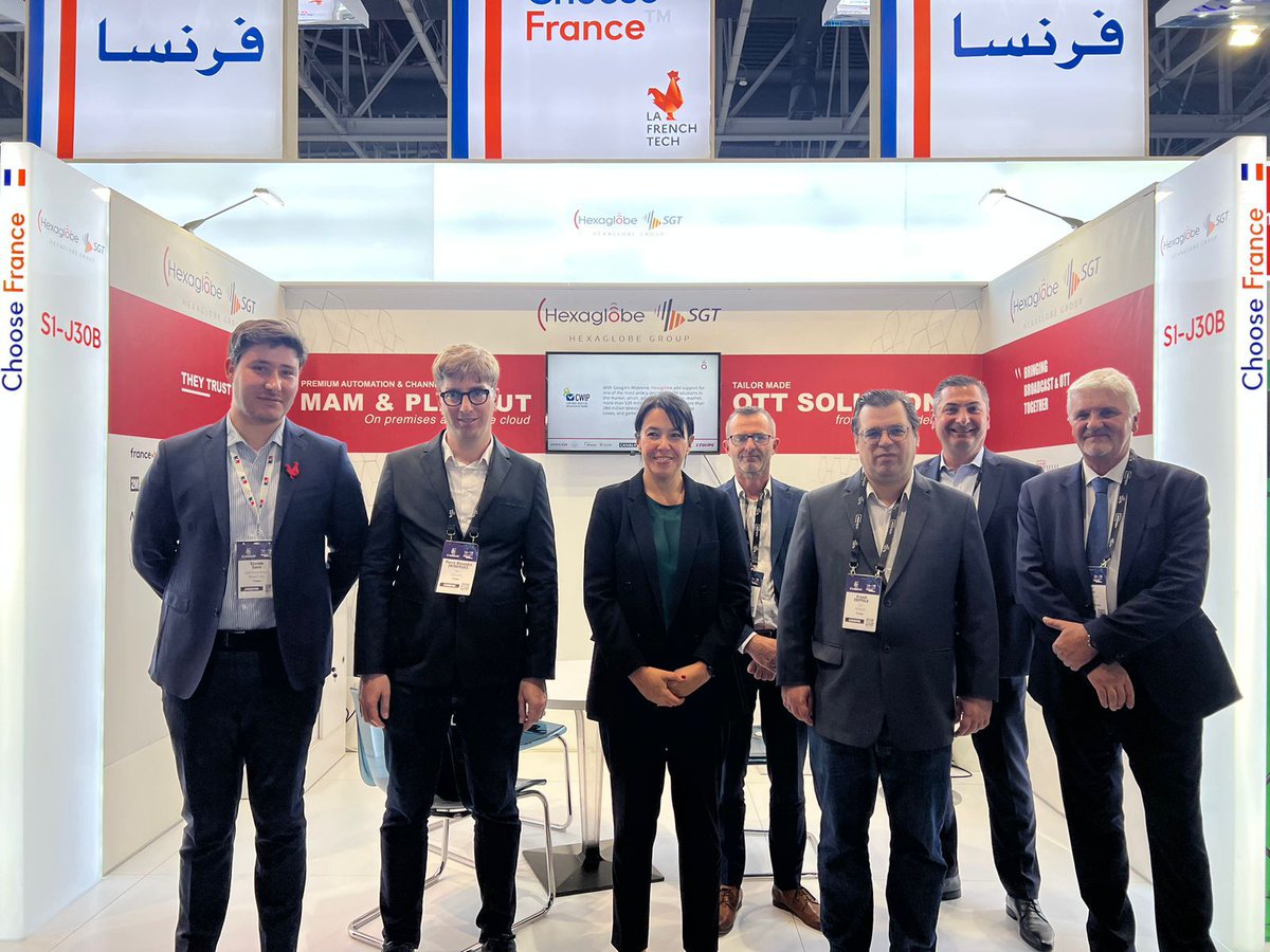 FranceDubai's tweet image. Discover 21 French AV companies on the 🇨🇵 Pavilion at #CABSAT2023! In DWTC (16- 18 May) From
 cutting-edge broadcasting solutions to multi-device content management to high quality content.
#ChooseFrance !