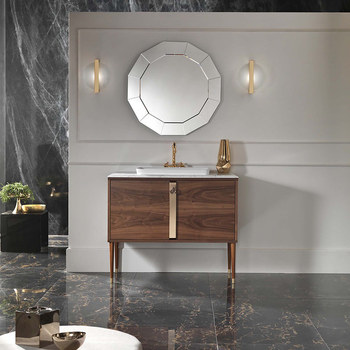 Canaroma's tweet photo. Classic and timeless bath vanity made with simple shapes and luxury finishes, original details and functional design. https://t.co/29eotDhRIh