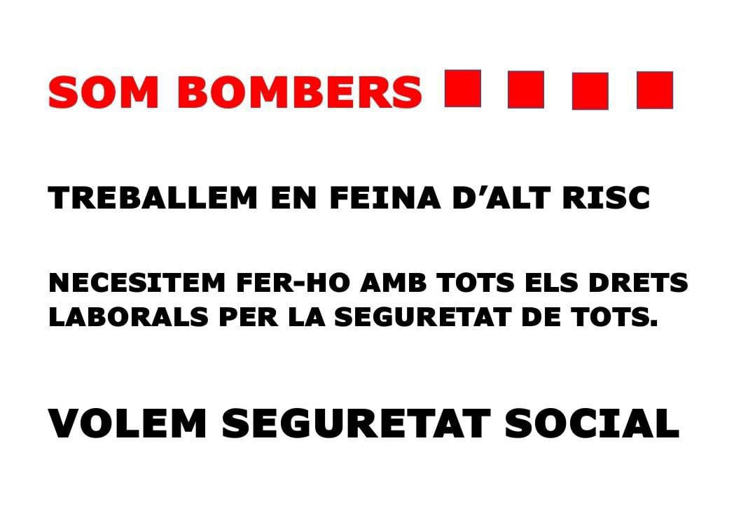 Es indignante que aquellos que nos cuidan y protegen, en situaciones de emergencias, no tengan garantizado la cotización en la Seguridad Social y no dispongan de derechos en caso de accidente
#CapBomberSenseSeguretatSocial

<a href="/Esquerra_ERC/">Esquerra Republicana</a> y <a href="/joanignasielena/">Joan Ignasi Elena</a> DEBEN ACTUAR ¡YA!