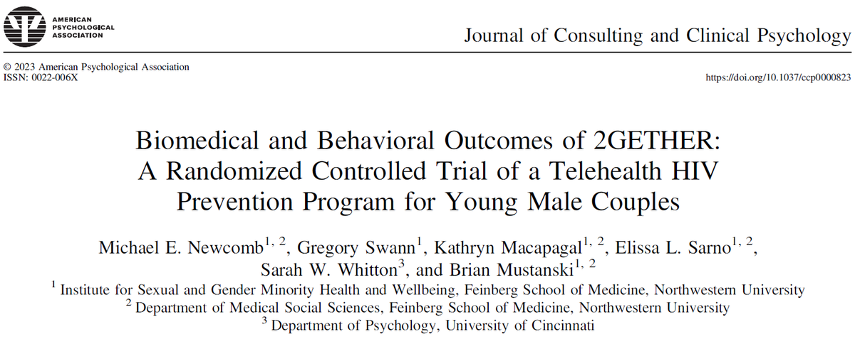 Michael Newcomb, PhD tweet media