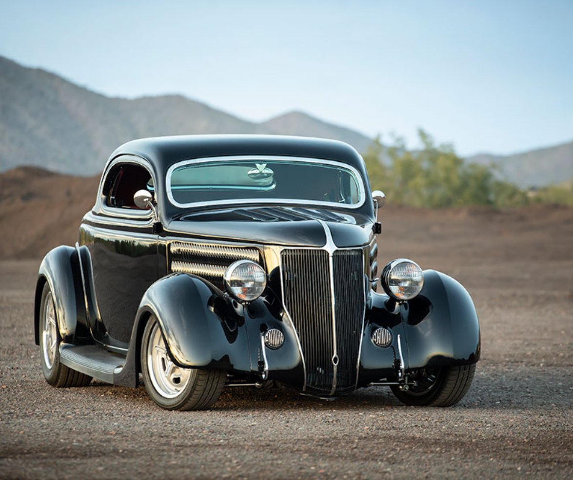 modernrodding's tweet image. Sinister &amp;amp; Stylish Ford 3-Window Coupe... link in bio. #ModernRodding 
-
inthegaragemedia.com/sinister-styli…