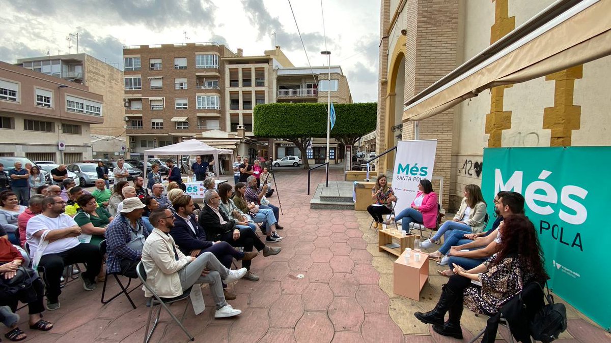 EstefaniaBlanes's tweet photo. 💞 Una #SantaPola més verda, més lliure, més justa i més democràtica, això és el que ofereix el gran equip de #MesSantaPola.

🗳️ Tota la força per a aquest #28M, en especial a la meua estimadíssima @alba_qs, exemple de treball, lluita i valentia! https://t.co/MwVGqDQvmG