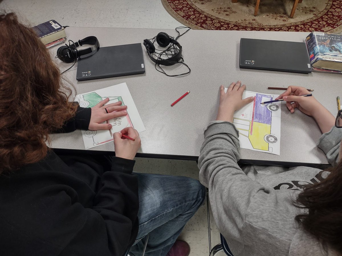 Cleveland County CTE (@cteccs) on Twitter photo Students in Donna Sparks' class at KMMS are studying entrepreneurship. They're designing their own food truck, named it and created a menu. Creative entrepreneurs at work!
<a href="/CleveCoSchools/">ClevelandCountySchs</a> #cteworks Students in Donna Sparks' class at KMMS are studying entrepreneurship. They're designing their own food truck, named it and created a menu. Creative entrepreneurs at work!
<a href="/CleveCoSchools/">ClevelandCountySchs</a> #cteworks