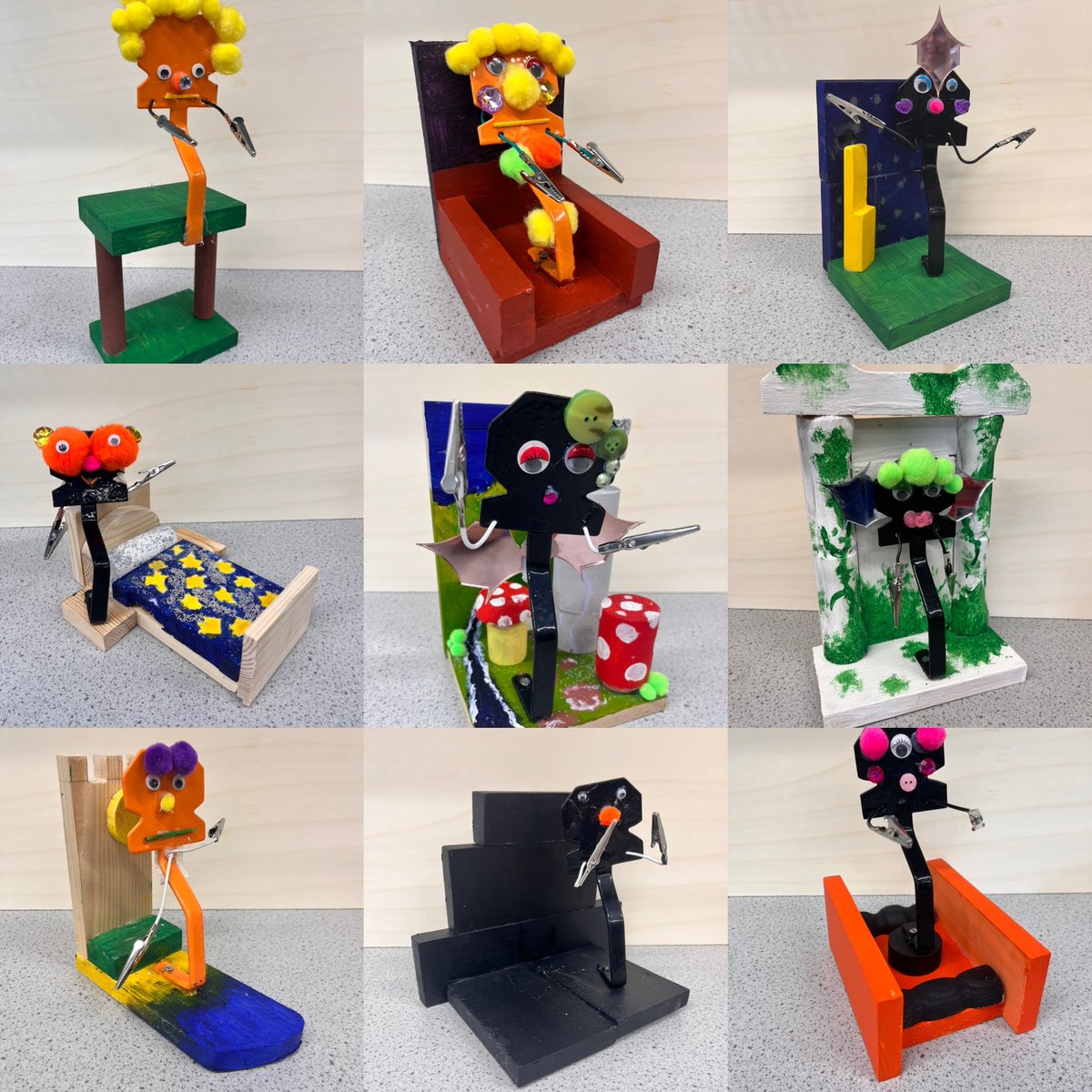 Starting to realise I’m more of a Twitter stalker than poster which was not my intention! I’m starting a ‘nearly’ new academic year resolution to share more! First up some S1 men of steel. Focussing on various metalwork techniques and sustainability using scraps &amp; offcuts.