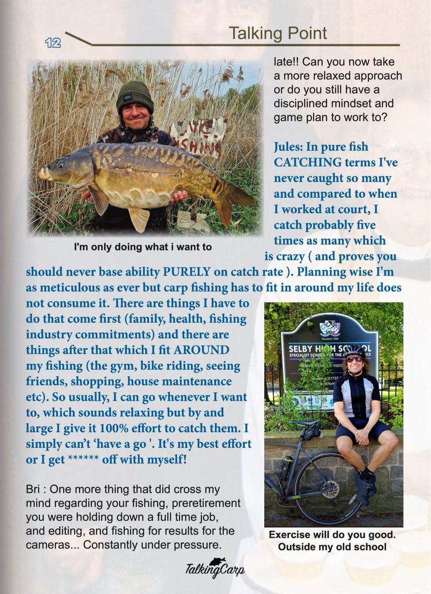 Julian Cundiff (@juliancundiff) on Twitter photo Out now the brand new digital issue of Talking Carp absolutely free to read at talkingcarp.co.uk. This issue I'm looking at life before retirement and balancing real life with my numerous passions ( fishing, music etc ) <a href="/brian_dixon189/">Brian Dixon</a> <a href="/NashTackleUK/">NashTackleUK</a> Out now the brand new digital issue of Talking Carp absolutely free to read at talkingcarp.co.uk. This issue I'm looking at life before retirement and balancing real life with my numerous passions ( fishing, music etc ) <a href="/brian_dixon189/">Brian Dixon</a> <a href="/NashTackleUK/">NashTackleUK</a>