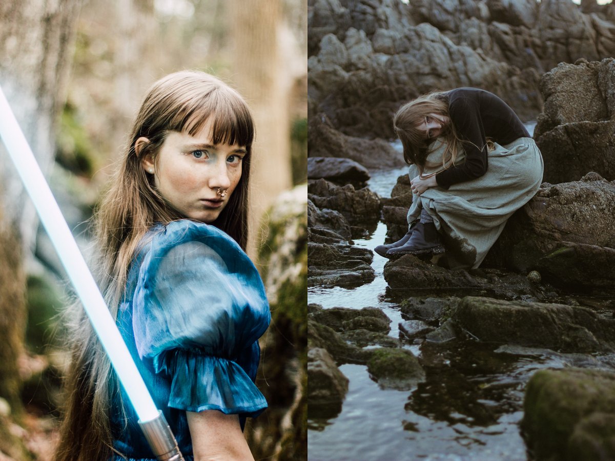 Oceanfilly's tweet image. It's me, the Sea Lady! I'm a PhD candidate studying reproductive behavior and the interactions between host sex and parasites. I post daily educational and humorous videos about aquatic life. I also post about #StarWars, plus I'm a photographer and artist! linktr.ee/oceanfilly