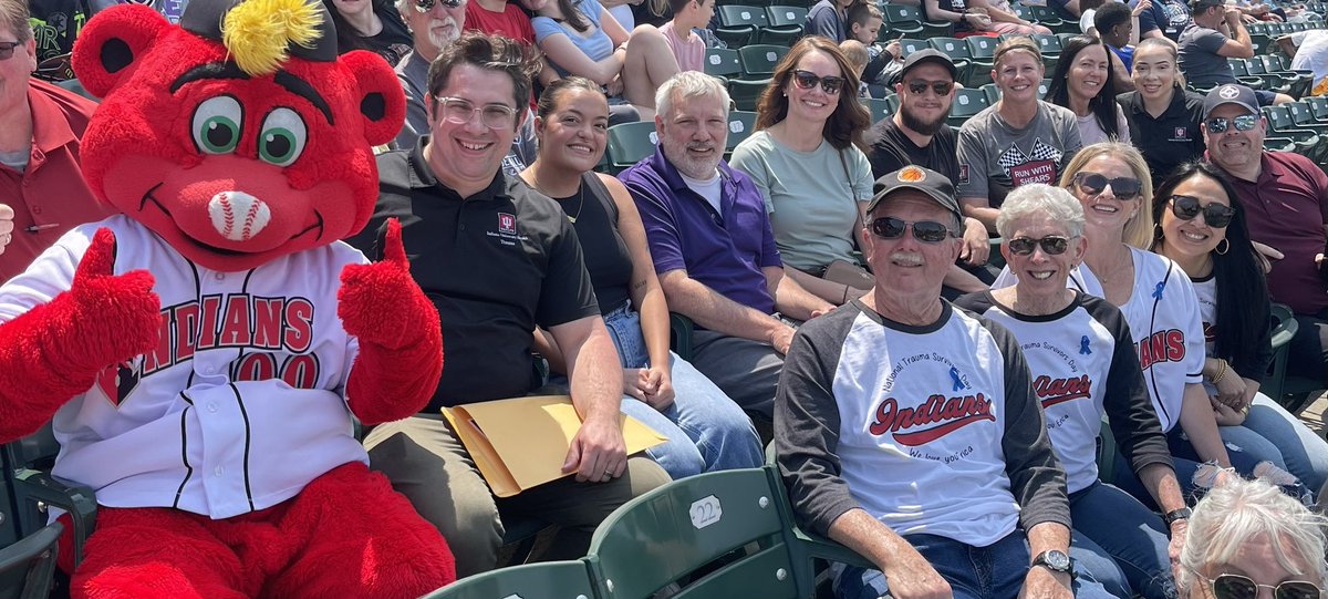 Celebrating National Trauma Survivors Day <a href="/indyindians/">Indianapolis Indians</a>! <a href="/ATSTrauma/">American Trauma Society</a> <a href="/TraumaSurvivors/">Trauma Survivors Network</a> #AtTheVic