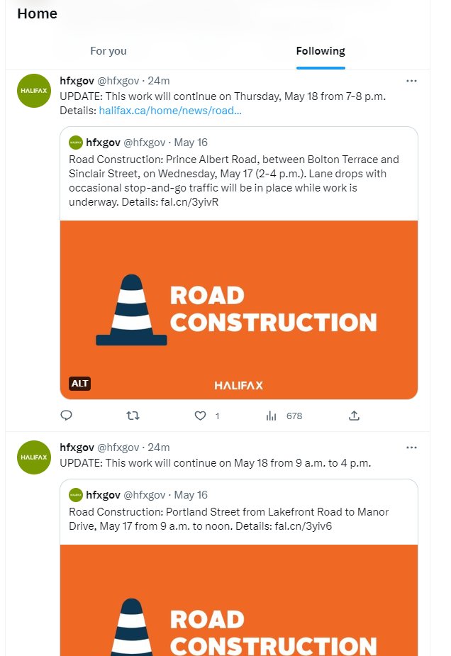As if this in front of my house wasn't enough, apparently the exits from either end of my road are also under construction. 

I feel like this is someone's plot to trap me in my house.