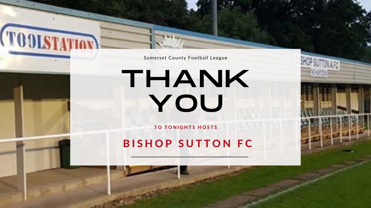somersetcfl's tweet photo. To George and all the volunteers @BishopSuttonAFC - we thank you for hosting us tonight, for your excellent hospitality, facilities and of course for your generous support of Grassroots football. https://t.co/gOAqQtY61d