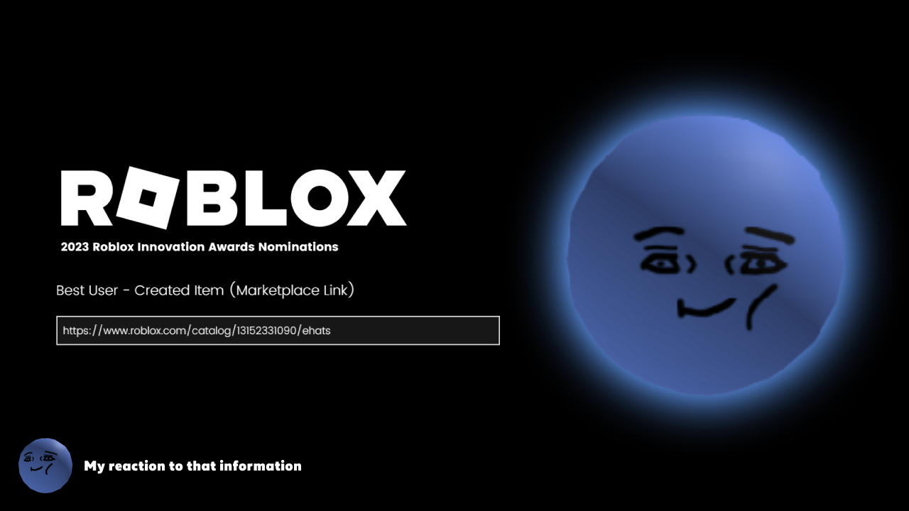 Roblox Innovation Awards 2023 - Nominations are now open