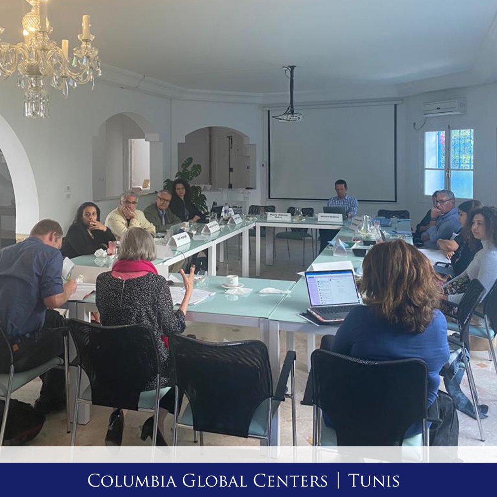 CGCTunis's tweet photo. The second day of the #REMENA Workshop in Tunis brought together a group of scholars and practitioners in social science from Tunisia, the region, and beyond.
It was filled with discussions and exchanges, all geared towards advancing ethical social science research in the region. https://t.co/ohiIrHqT1d