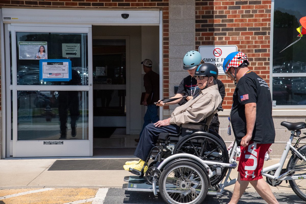 VALebanon's tweet photo. #ThanYou to all the #Veterans and staff who participated in the 2023 National #VA2K Walk & Roll today and made it a success! It was certainly a great day to be outside. We appreciate all the donations that were collected and they will be distributed to local #HomelessVeterans. https://t.co/R0eSd5Ct94