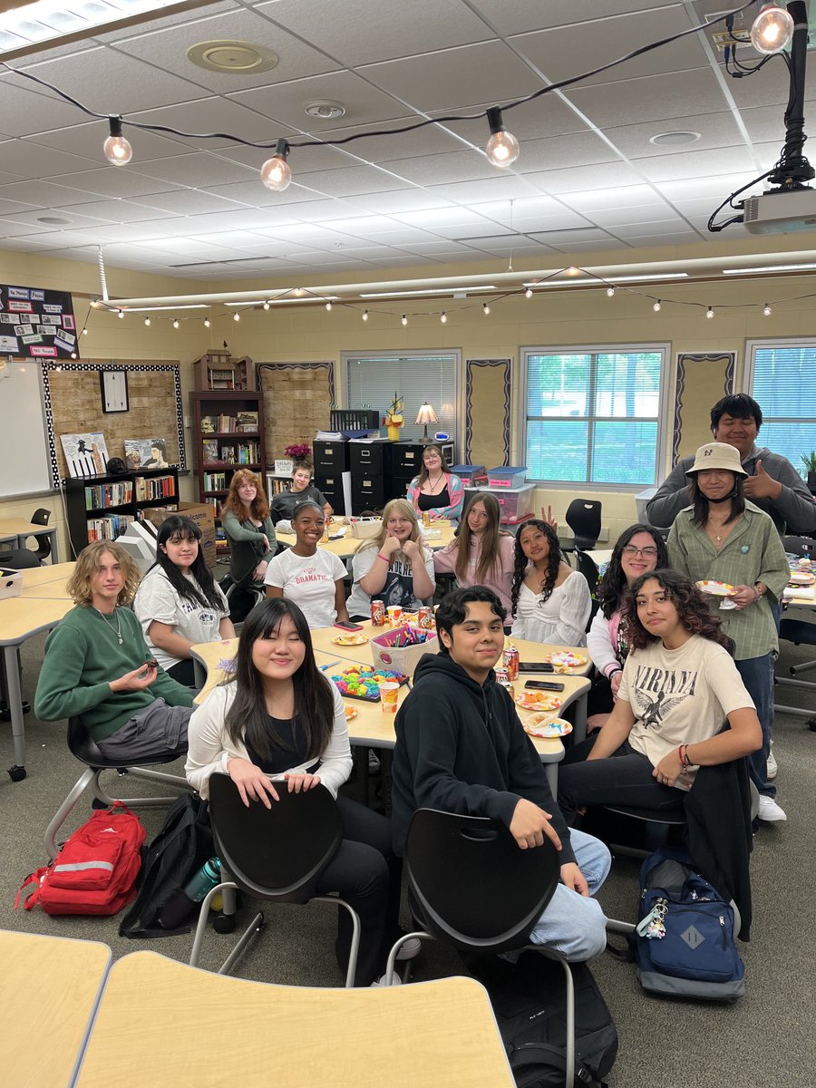 WOHS Knit &amp; Crochet Club celebrates our fabulous seniors! #GoWo