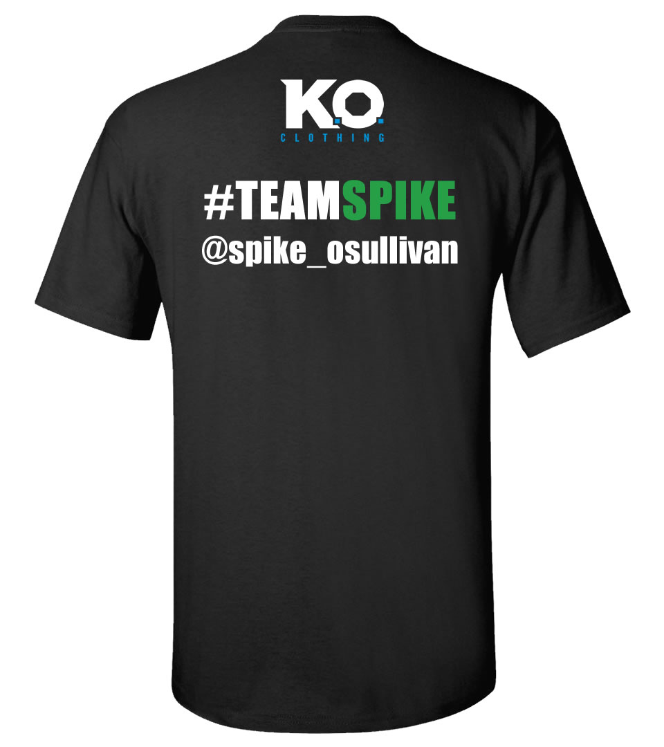 Official <a href="/spike_osullivan/">Gary Spike OSullivan</a> fight fan tee available @ knockoutclothing.com/spikeosullivan #KOclothing #TeamSpike #boxing