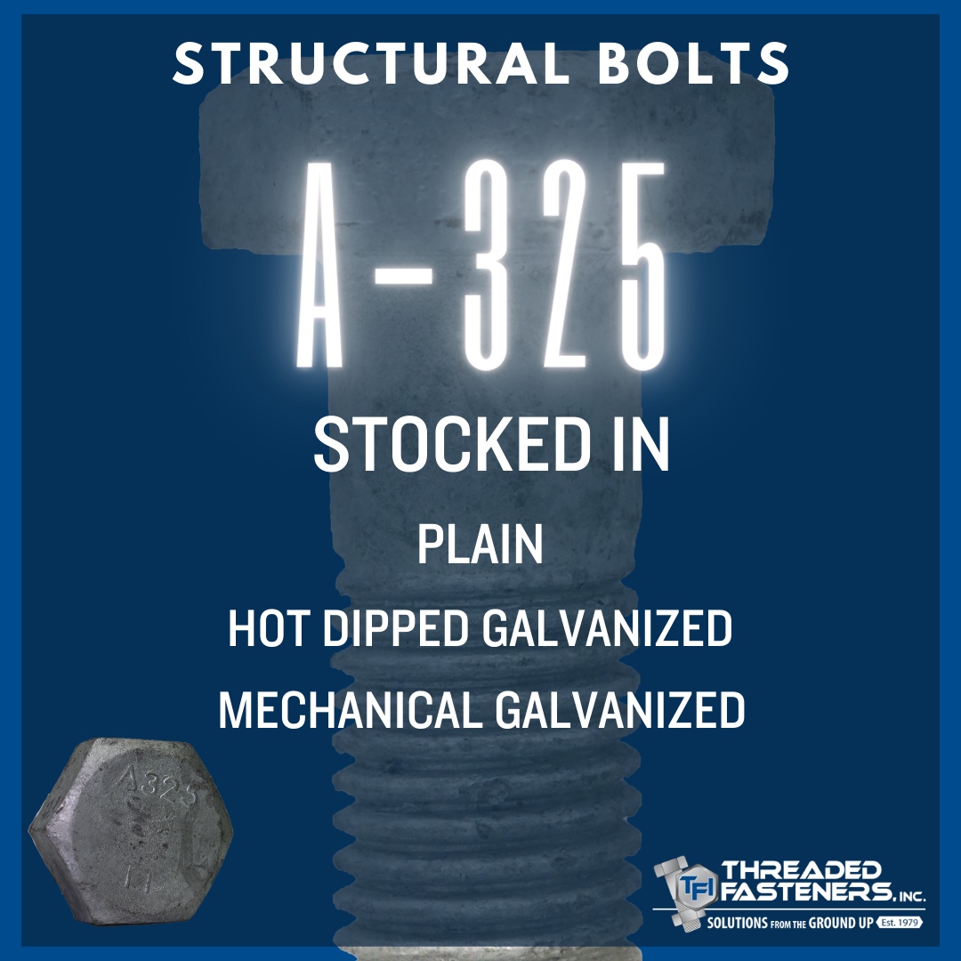 Thread_TFI's tweet image. Don't settle for anything less than the best for your structural projects! Whether you need them in bulk or packaged quantities, we have got you covered.
threadedfasteners.com/industries-ser…

#a325 #threadedfasteners #nutsandbolts #bolts