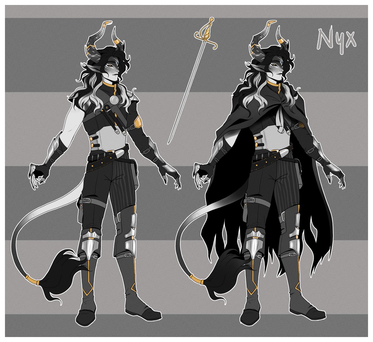 AkusArt's tweet photo. My Swashbuckler Nyx!!!

#DnD #DnDcharacter #OC https://t.co/u4glP8Rnfb