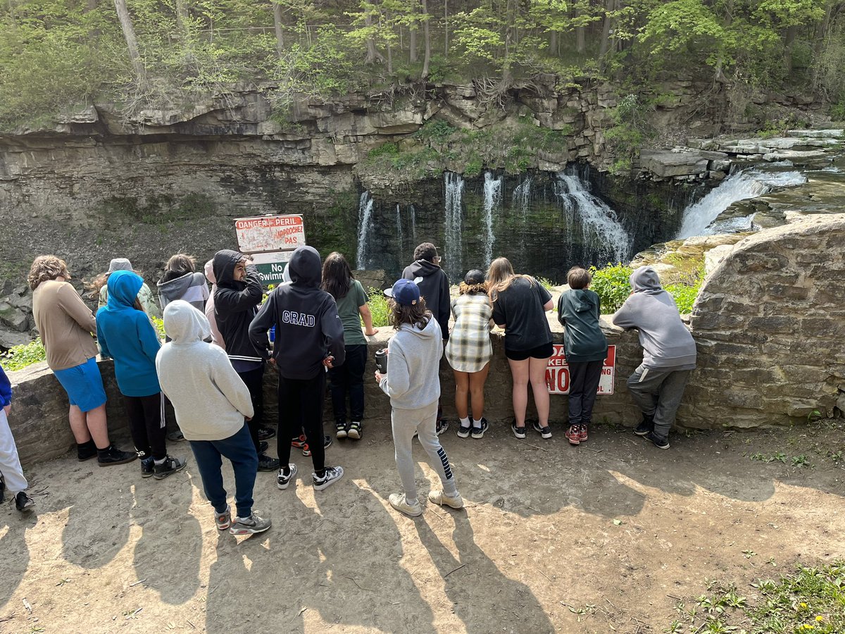 Amazing two days at Balls Falls!  Thank you <a href="/NPCA/">National Parks Conservation Association</a> <a href="/BurleighHillPS/">Burleigh Hill PS</a>