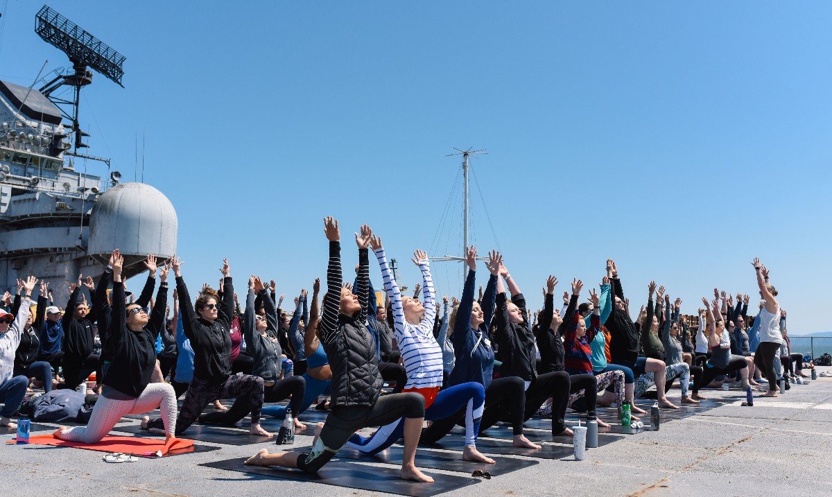 It's been far too long since we have gotten together and done yoga on a ship #VYPFamily! ⚓️

PRACTICE WITH US ❤️

When: June 3, 2023
Time: 1-5 pm (local time)
Where: USS Lexington 2914 N. Shoreline Blvd. #CorpusChristi, TX 78402
Tickets: ow.ly/aB7o50OqvBj