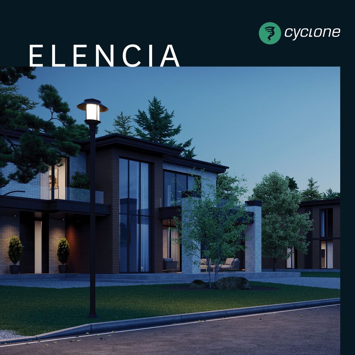 @cyclonelighting’s new Elencia luminaire, featuring a high-end globe and optics, has the power to transform a neighborhood’s look and feel while fulfilling the guidance needs of its residents.

Elencia: bit.ly/3Bi3yG2

#streetlighting #pathwaylighting #urbanrenewal