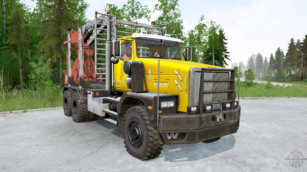 WorldOfModscom's tweet photo. Western Star 6900XD Galliano для Spintires MudRunner https://t.co/iDIzVwsmMA https://t.co/Qy7GrdneLa