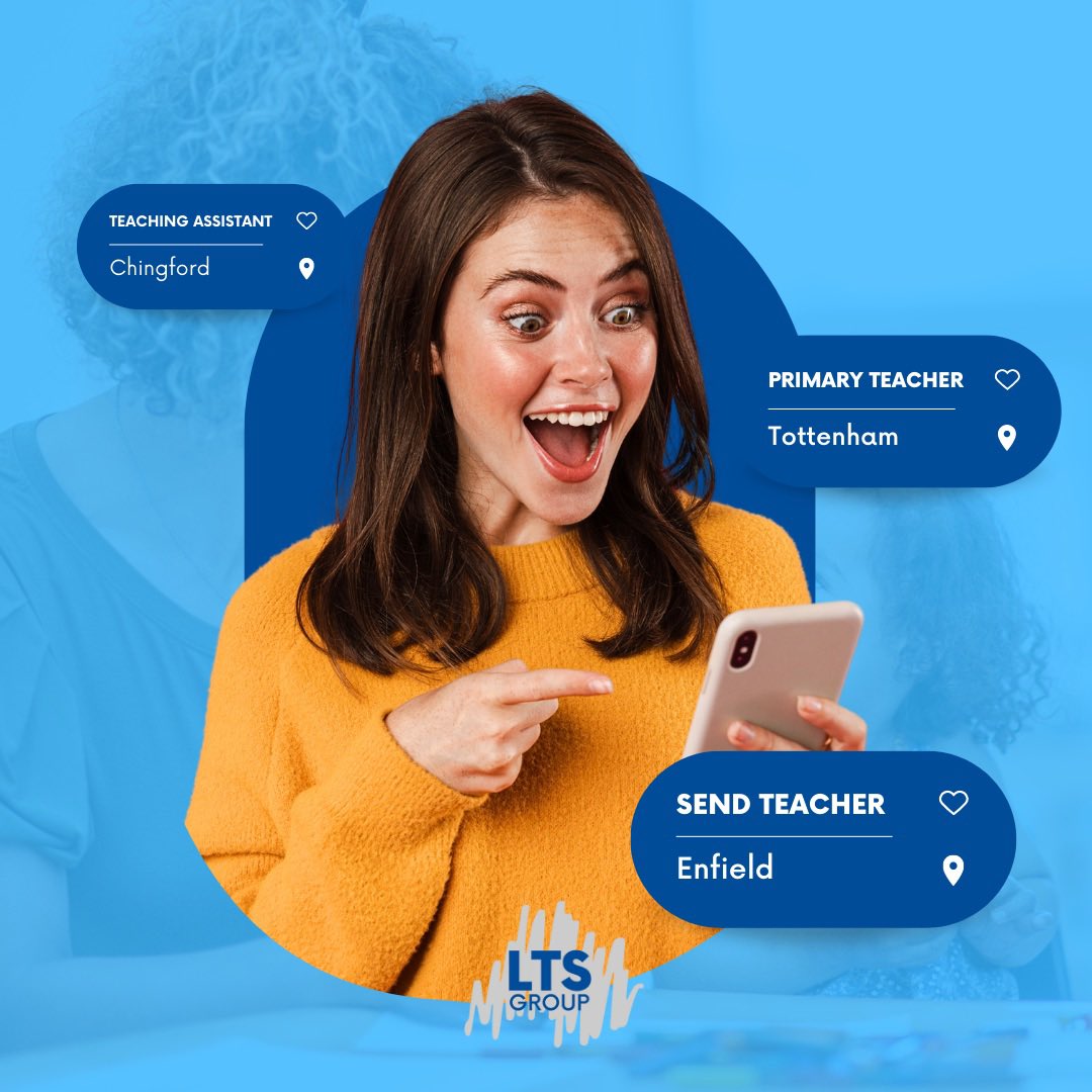 Make Your Search Fun 🎉

Are you ready for a new and exciting #career in SEND #Education? 💭 

Good news! You’ve landed on the right post 🙌

Find out more today! 👇

☎️ 020 8362 3219 
📧 contactus@ltsg.co.uk
💻 ltsg.co.uk