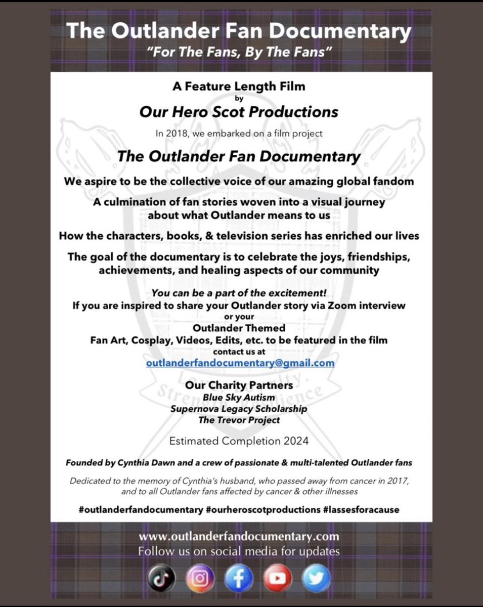 Outlander Fan Documentary (@outlanderfandoc) on Twitter photo 