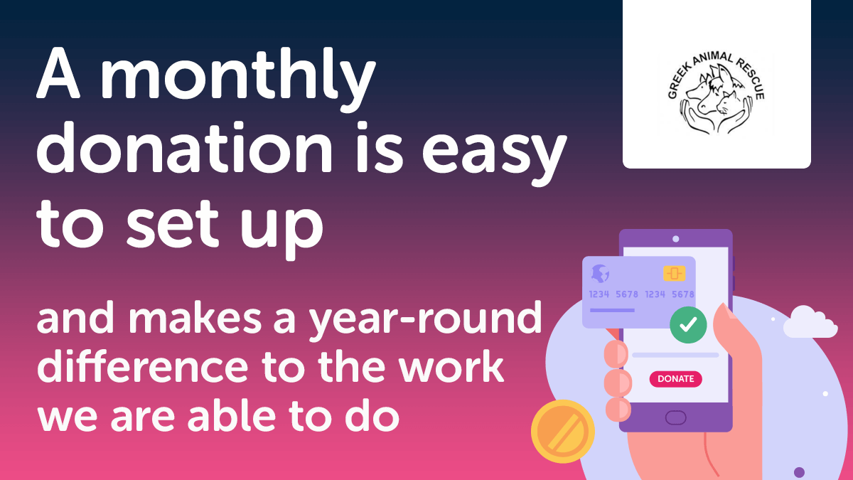 GARanimalrescue's tweet image. A donation to our work can make a huge difference to the animals in need. Thank you for helping make our mission possible - if you support GAR, you support a charity with no staff or accommodation costs, all your donation goes to helping animals in need:
 donate.giveasyoulive.com/charity/gar?ut…