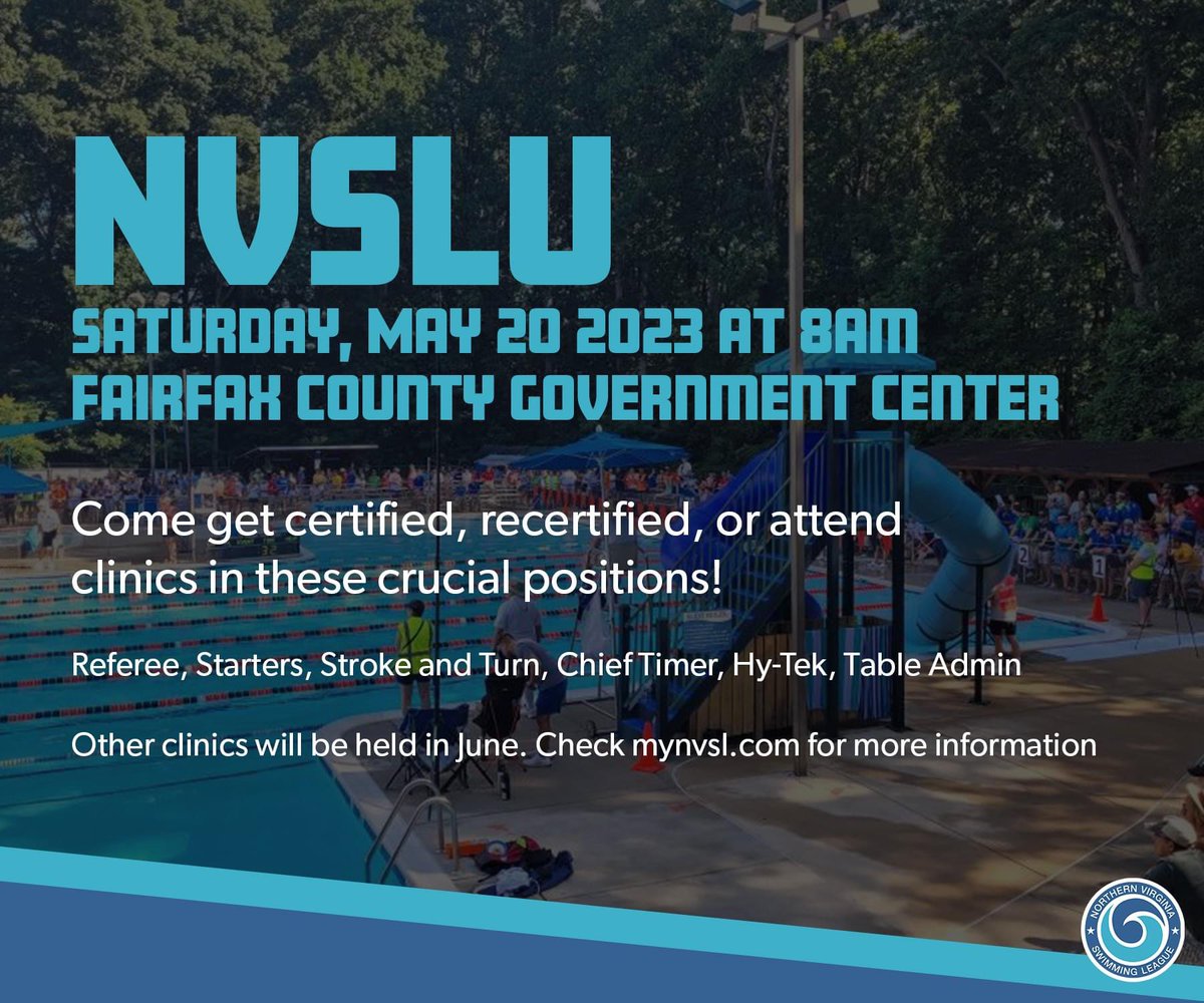 Northern Virginia Swimming League tweet media