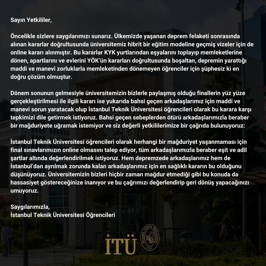 itu_jpeg's tweet photo. @YuksekogretimK
@erolozvar
@itu1773
@ProfDrKoyuncu https://t.co/XYyOCCZqM5