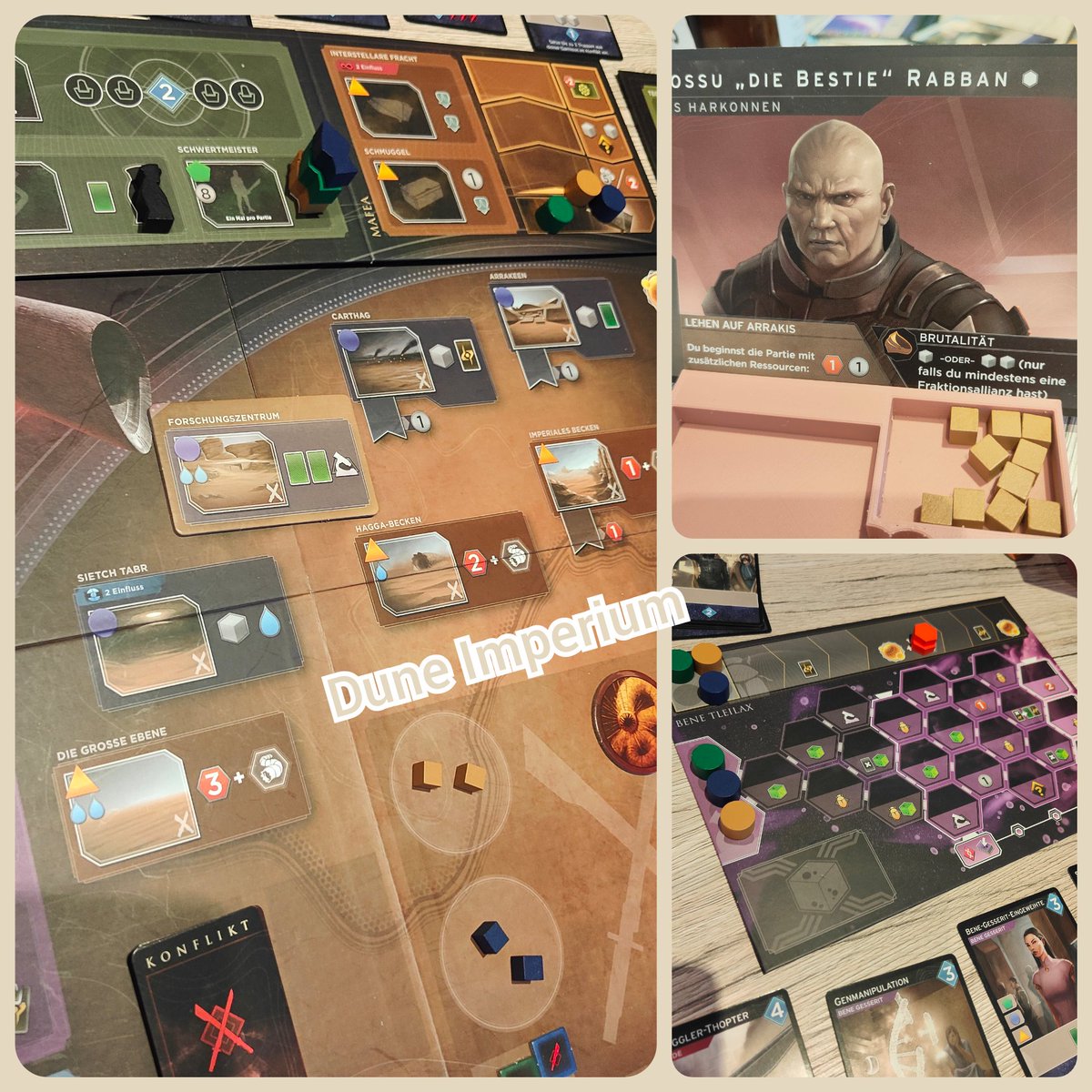 Haus Harkonnen wird siegen 💫

#dubeimperium #brettspiele