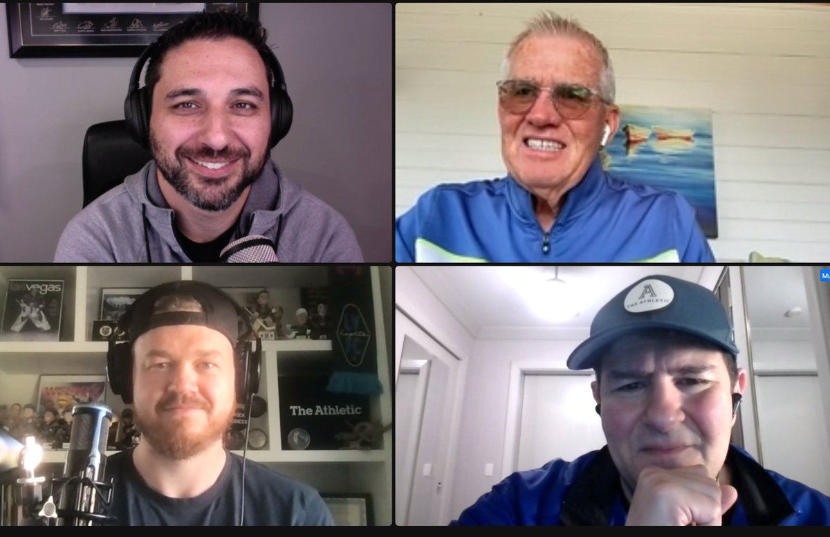 🎙️ The Athletic 🏒 Show Roundtable <a href="/TheAthleticNHL/">The Athletic NHL</a> 

<a href="/DougMaclean/">Doug Maclean</a> joined <a href="/robpizzo/">Rob Pizzo</a> <a href="/JesseGranger_/">Jesse Granger</a> &amp; <a href="/RussoHockey/">Michael Russo</a> to talk #StanleyCupPlayoffs #FlaPanthers &amp; his book Drafted. oh how we laughed.
Enjoy!!
🎧⬇️

Spotify: spoti.fi/3bAg2x5
Apple:: apple.co/39tcTMX