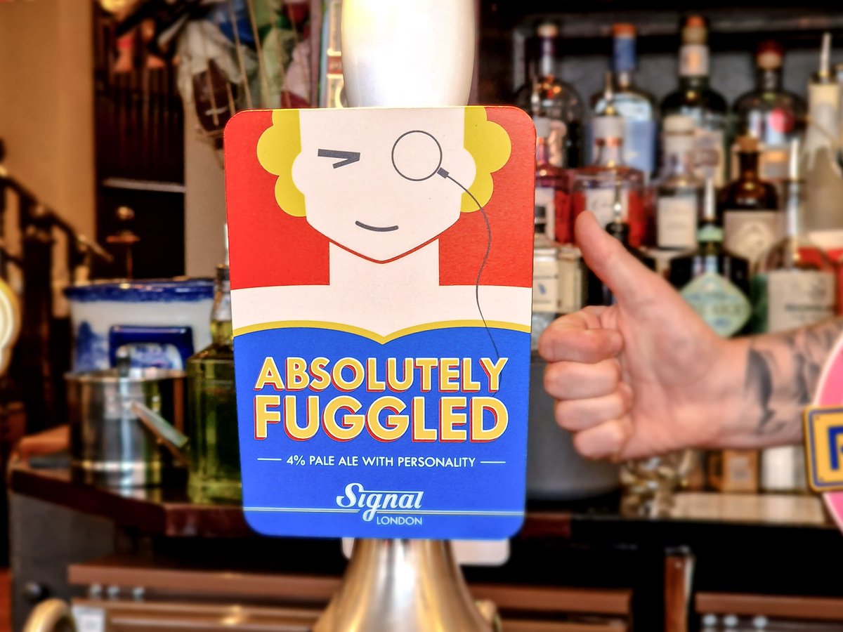 WCarpentersArms's tweet photo. ๐บ
ABSOLUTELY FUGGLED
An all-year-rounder pale ale: fruity and delicious. Life can certainly be AbFug.
A Pale Ale with personality
ABV: 4%
HOPS: Fuggles, Celeia, East Styrian Goldings
MALT: Maris Otter
#nicholsonspubs @Nicholsonspubs #signalbrewery #paleale https://t.co/cWk7B8Eton