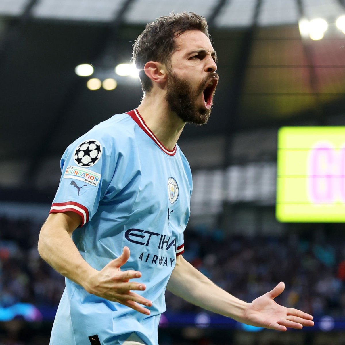 Bis de Bernardo Silva na primeira parte contra o Real Madrid!