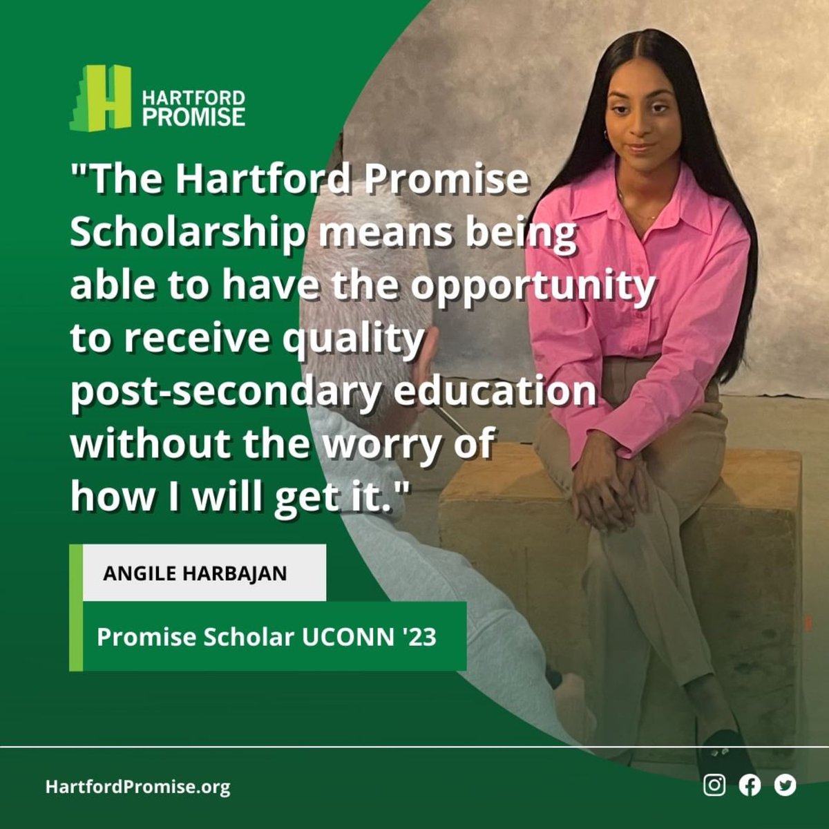 ✨#ScholarSpotlight: #PromiseScholar Angile is already making a positive impact. 🌎 

✅ President of the @uconn Empowered Women Collective
✅ Celebrated feminism &amp; women of color <a href="/UConn/">UConn</a>Hartford 
✅ City of Hartford’s Fellowship Program for Promise Scholars

#HartfordPromise