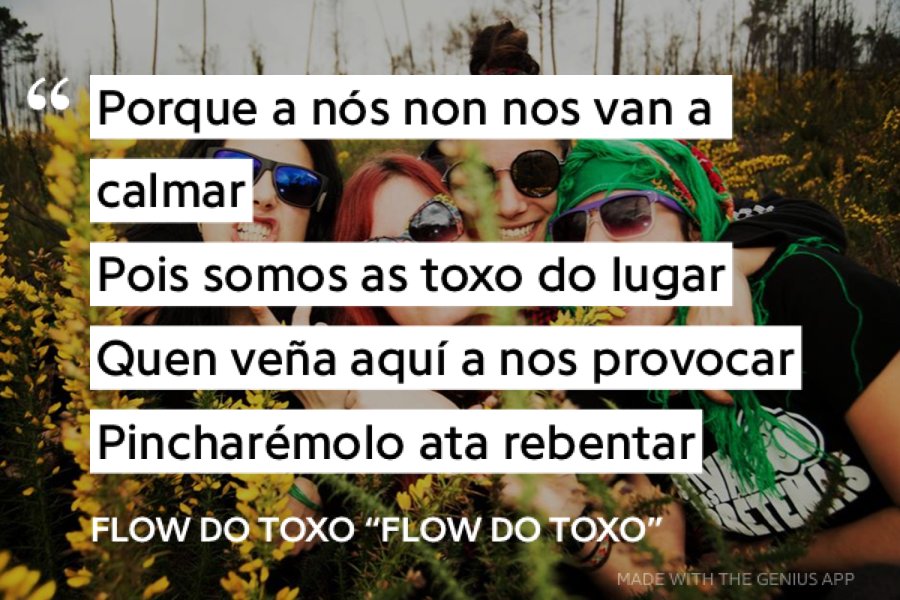HipHopGalego's tweet photo. #FlowDoToxo - Flow Do Toxo https://t.co/afZkUycwTo