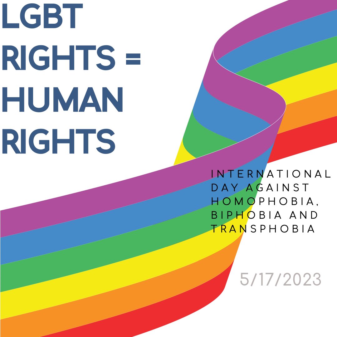 loganprideUT's tweet photo. Today is international Day against Homophobia, Biphobia and Transphobia. Be proud of who you are and don’t forget you’re always loved!

#IDAHOBIT2023 #pride #love https://t.co/XfEX9hNTSb