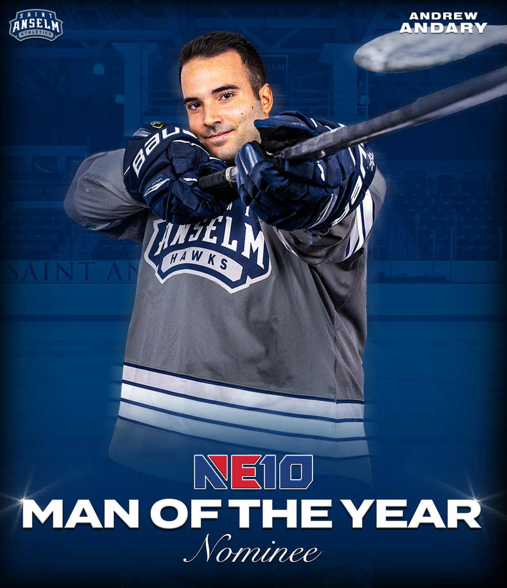 Congratulations to senior Andrew Andary on being nominated for the NE10 Man of the Year Award!

#HawksSoarHigher