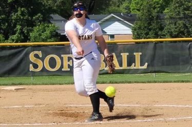 Last Senior! Meet Katie Pollock! She is our Pitcher! Katie has been playing softball for 14 years! She will be attending MSOE (Milwaukee School of Engineering) to study mechanical engineering and continue her athletic career.🖤💛