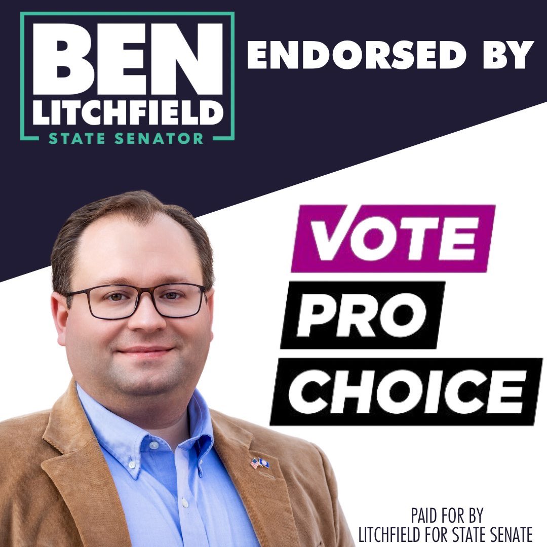 Honored to be endorsed by @VoteChoice. After the disgraceful override vote in NC yesterday,  it is even clearer that we must win control of the General Assembly in Virginia to protect reproductive freedom. We cannot allow healthcare to be criminalized. #VoteProChoice