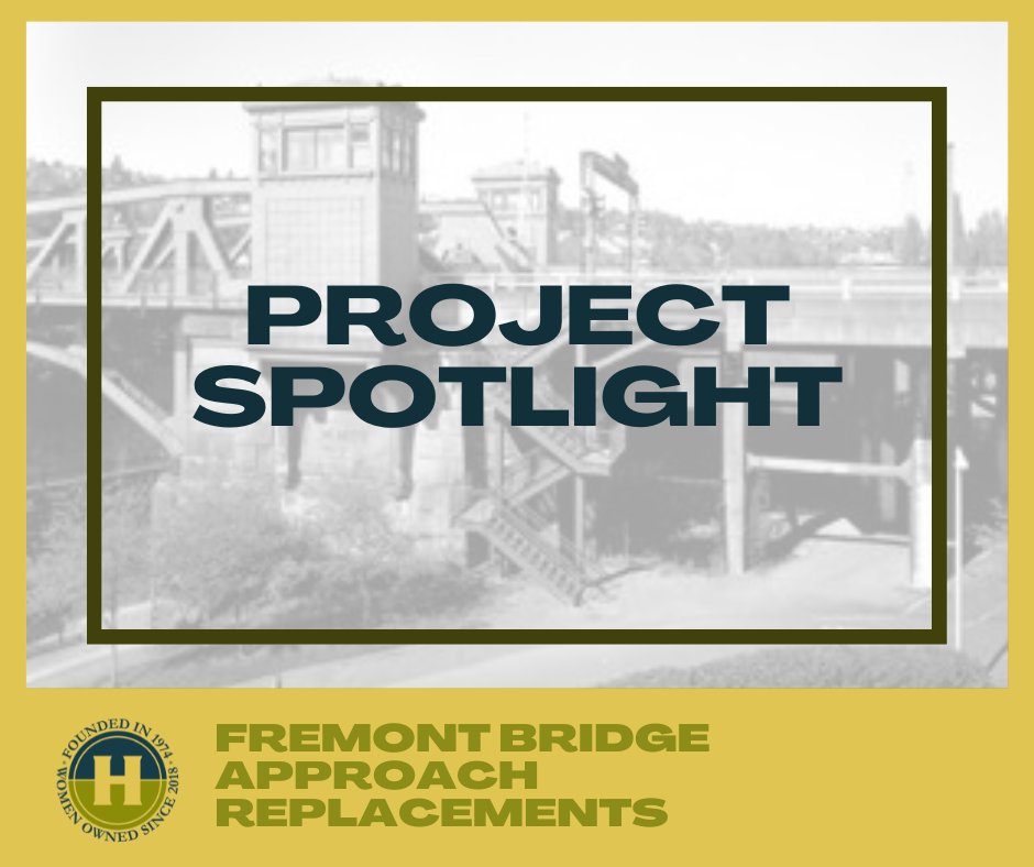 HRAssoc's tweet photo. Our historians completed #HAER documentation of Fremont Bridge in Seattle. The results of HRA’s work were used to mitigate the adverse effects of the replacement on this National Register property https://t.co/DtEIDK5Lul https://t.co/2AlmSaVG85