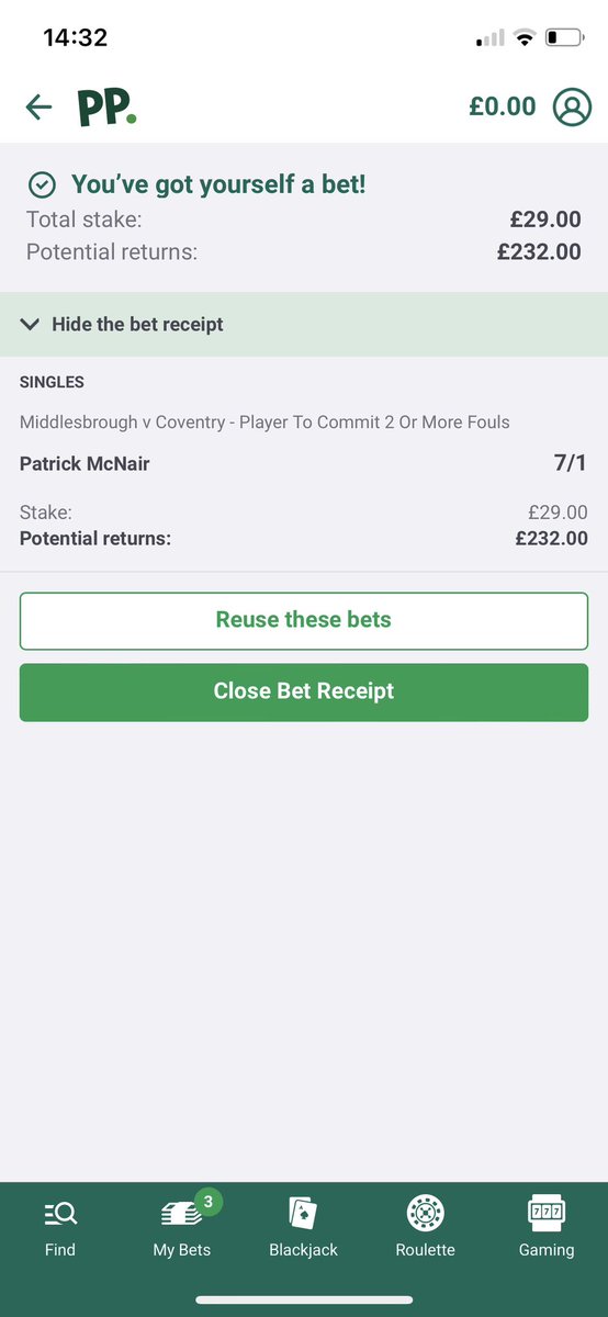 CNP Betting tweet media