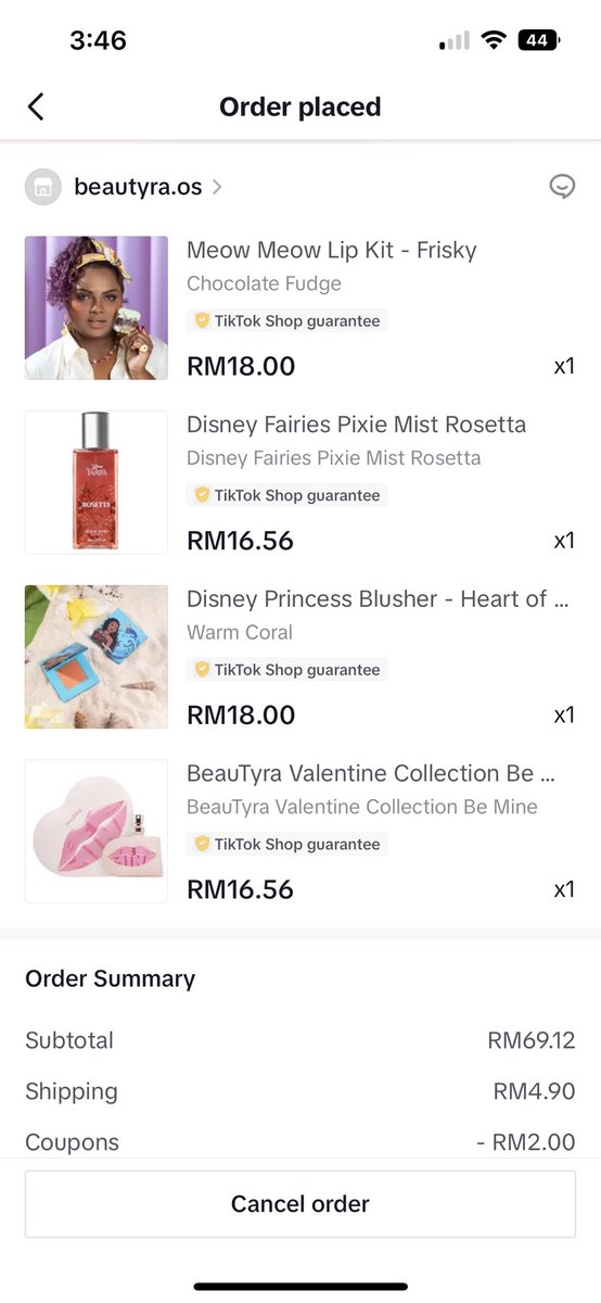 sfeamnf's tweet photo. @Beautyra_os Done beli !!🥳beli kat tiktok dpt kupon jadi lg murah ❤️❤️❤️ https://t.co/7Uodqclxp9