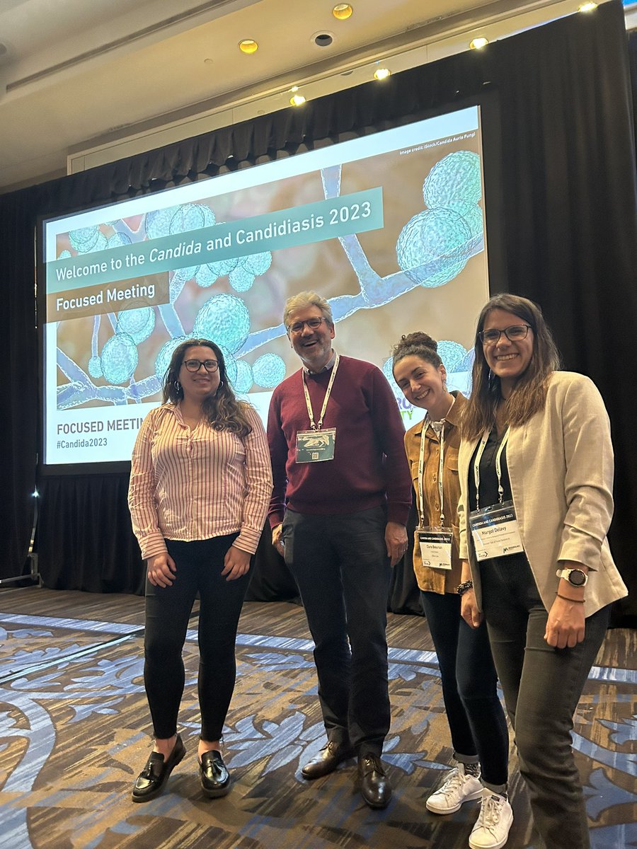 d’Enfert’s lab at #Candida2023. It was a great meeting!! 🍄